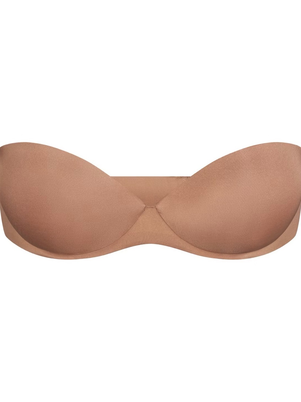 SKIMS Ultimate Strapless Push-Up Bra in Sienna